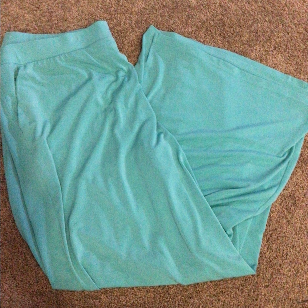 Elastic waistband dress slacks